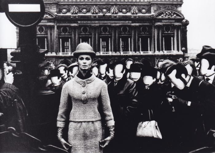 William Klein, Blank Faces, Opera Paris, 1963