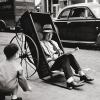 © Fred Stein, Man in Pushcart, NY 1944