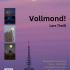 Ausstellungs-Flyer für die Ausstellung "Vollmond!" von Lars Theiß, der vier Bilder von Stadt und Natur mit dem Vollmond zeigt.