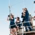 Annette Hauschild, Die Crew beobachtet das Meer, Mission Lifeline, zivile Seenotrettung auf dem Mittelmeer, aus der Serie Die Helfer, 2016–2018